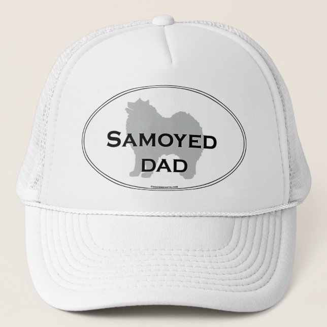 Samoyed Pappa Truckerkeps (Framsida)