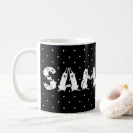 Samoyed Spelling in Samoyed Hundar Brev Funny Kaffemugg