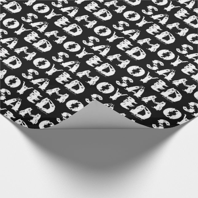 Samoyed Spelling in Samoyed Hundar Brev Funny Presentpapper (Hörn)