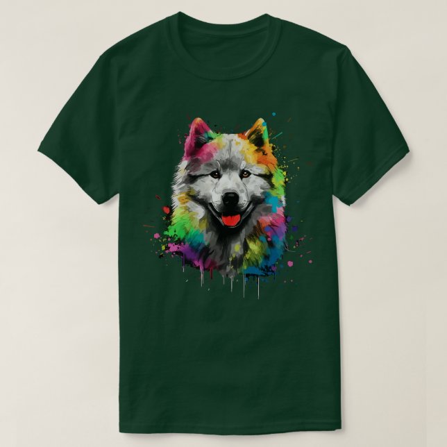Samoyed T Shirt (Design framsida)
