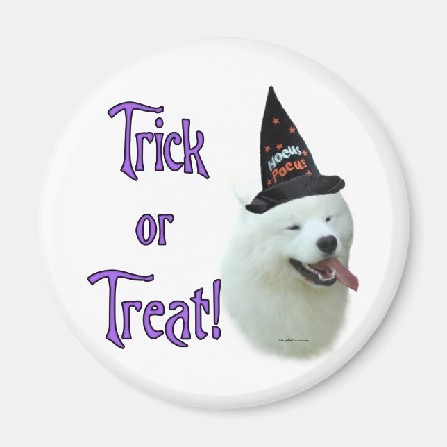 Samoyed Trick Magnet (Framsidan)