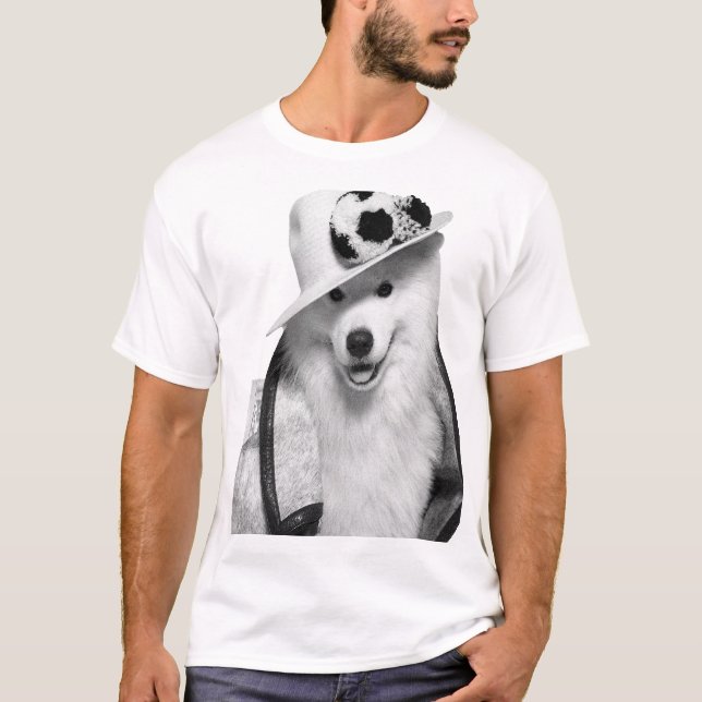 Samoyed Tshirt T Shirt (Framsida)