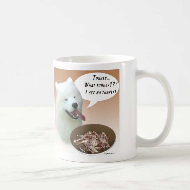 Samoyed Turkey Kaffemugg (Höger)