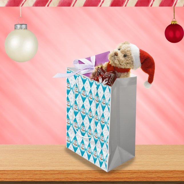 Samoyed Winter Helgdag Diamond Mönster (Skapare uppladdad)