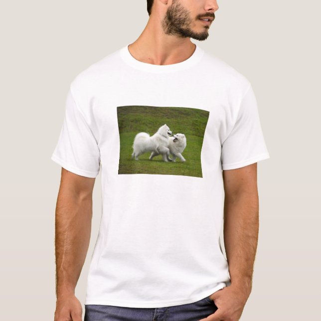 SamoyedFurby T-tröja Tee Shirt (Framsida)