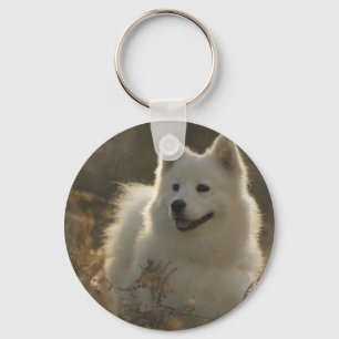 Samoyedhund aveln Keychain Nyckelring