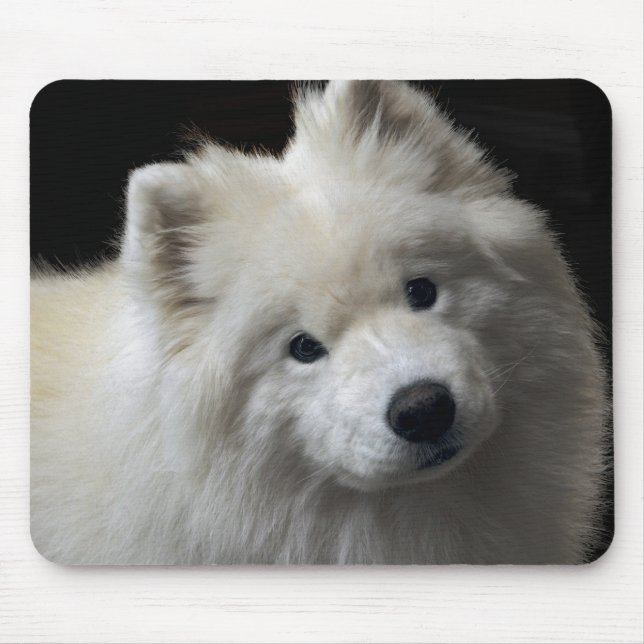 Samoyedhund Mousepad Musmatta (Framsidan)
