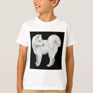Samoyedhunden lurar tröjan t shirt