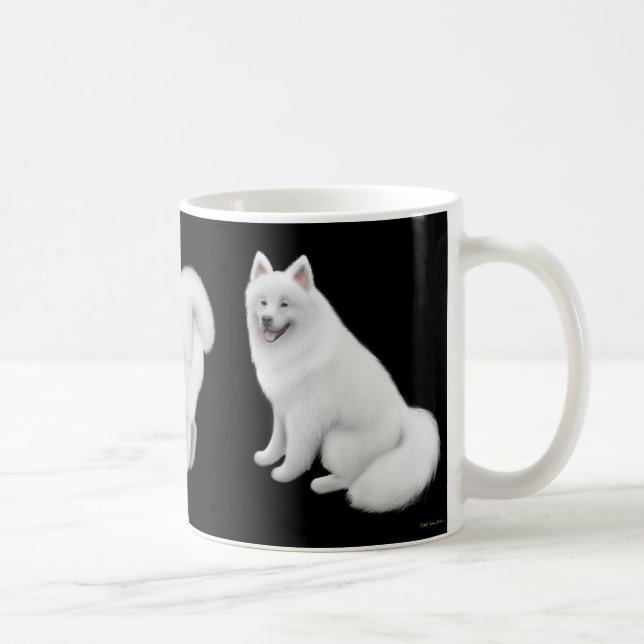 Samoyedhundmugg Kaffemugg (Höger)