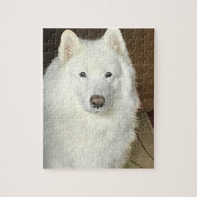 Samoyedpussel Pussel (Vertikal)