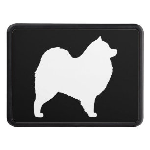 SamoyedSilhouette Skydd För Dragkrok