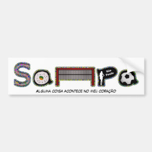 Sampa - São Paulo, stads kännetecken och Symb Bildekal