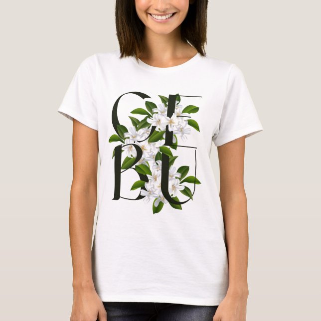Sampaguita Cebu T Shirt (Framsida)