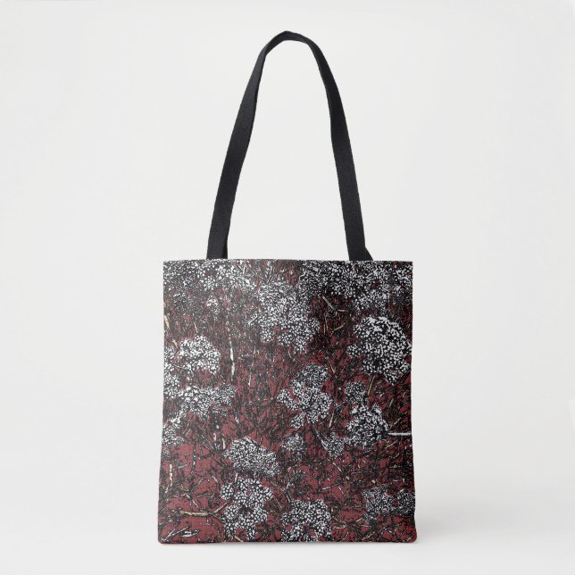 Samphire abstrakt design tygkasse (Framsida)