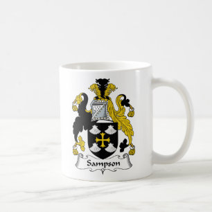 Sampson familjvapensköld kaffemugg