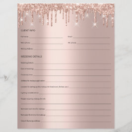 Samråd med Makeup Möhippa Formulär Ro Drips Glitte Reklamblad