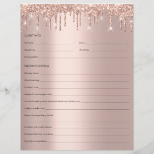 Samråd med Makeup Möhippa Formulär Ro Drips Glitte Reklamblad