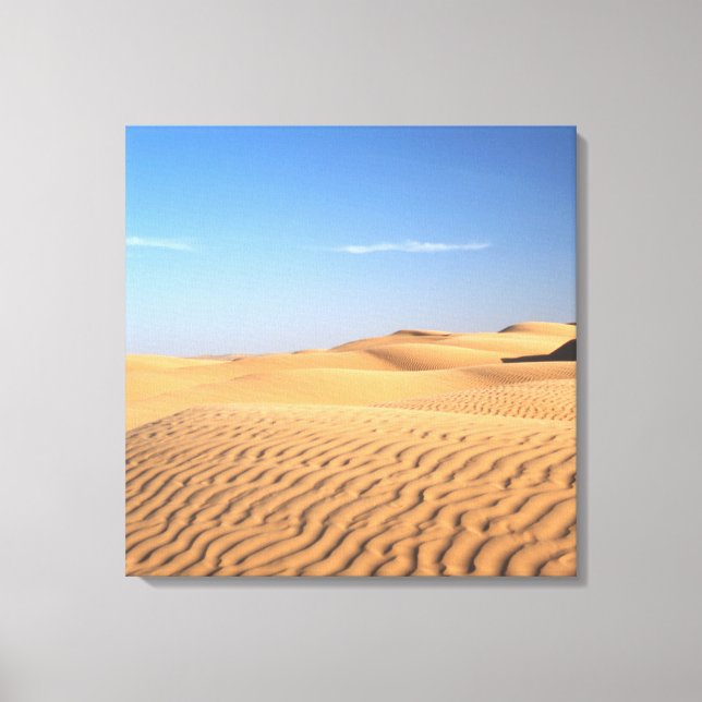 Sämre blommande ökensand... canvastryck (Framsida)