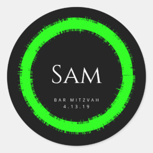 Sams pubMitzvah klistermärke