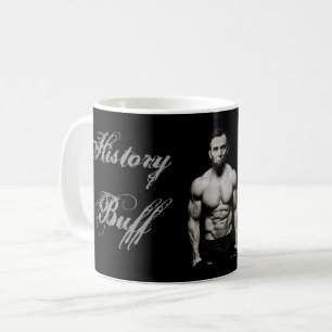 Sämskskinns- kaffemugg för historia