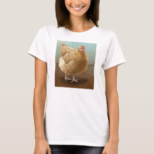 Sämskskinns- Orpington hönakvinna skjortor T-shirt