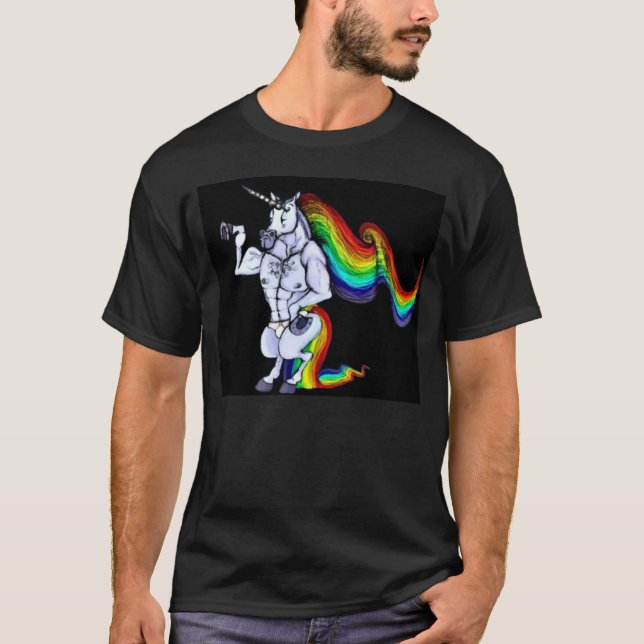 Sämskskinns- Unicorn Tröja (Framsida)