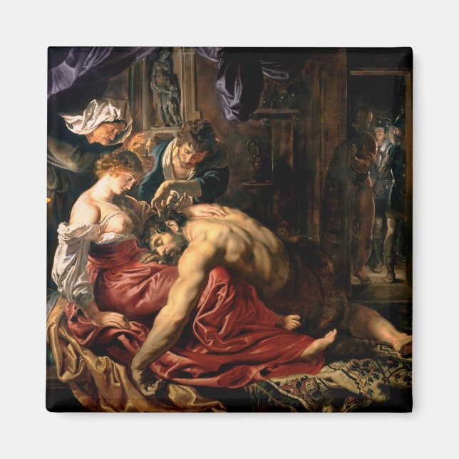 Samson and Delilah, 1609 Magnet (Framsidan)