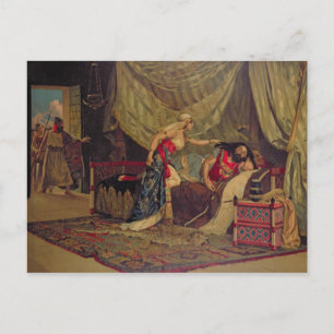 Samson och Delilah 2 Vykort