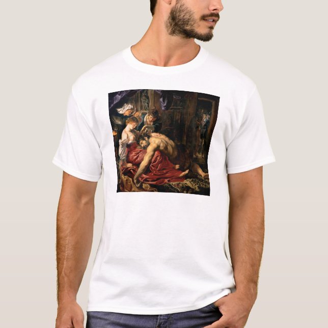 Samson och Delilah, c.1609 Tee (Framsida)