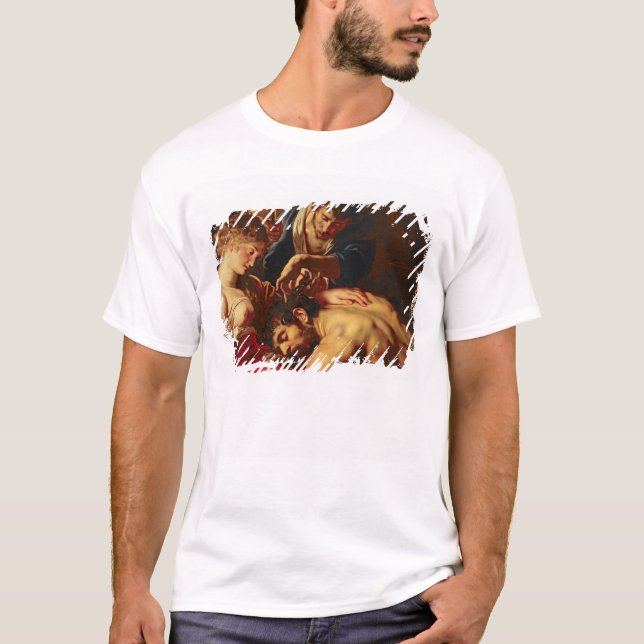 Samson och Delilah, c.1609 Tee (Framsida)