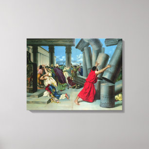 Samson och Delilah Canvastryck