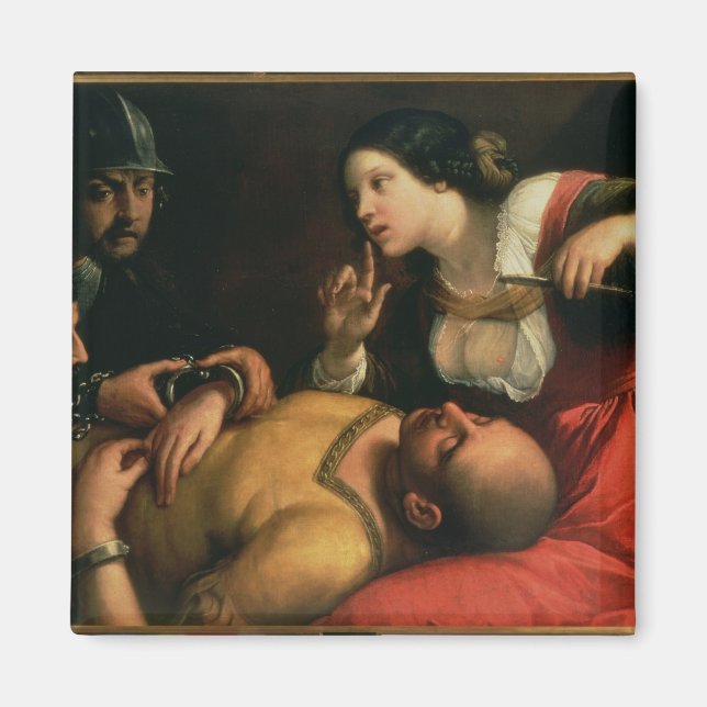 Samson och Delilah Magnet (Framsidan)