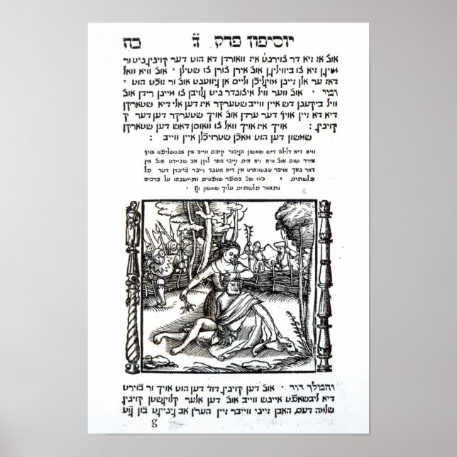 Samson och Delilah Poster (Framsidan)