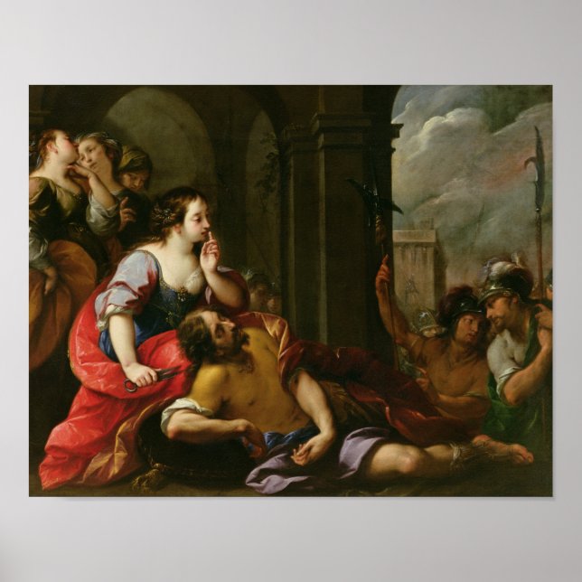 Samson och Delilah Poster (Framsidan)