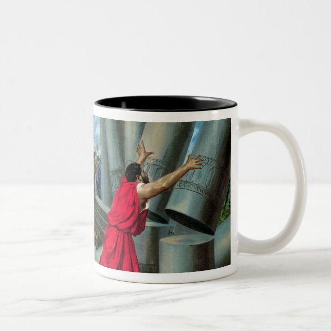 Samson och Delilah Två-Tonad Mugg (Höger)