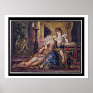 Samson och Delilah (w/c) Poster