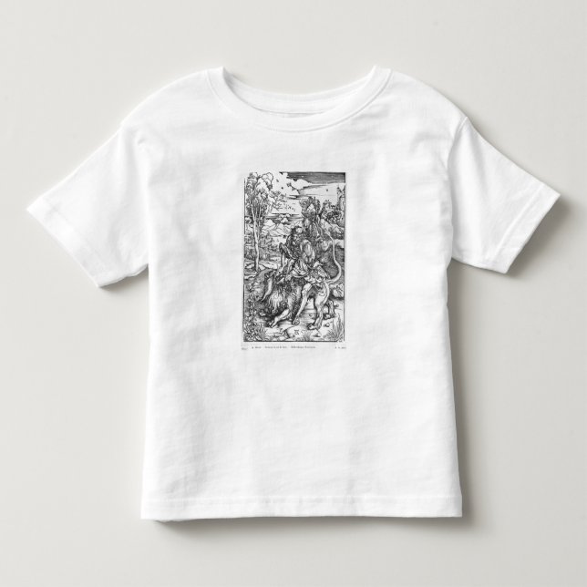 Samson som dräpar det lejont, c.1496-98 tröja (Framsida)