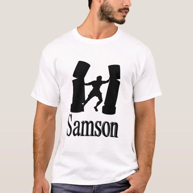Samson T skjorta Tee Shirt (Framsida)