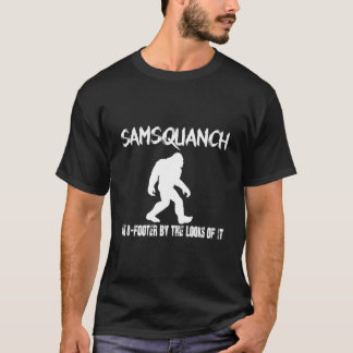 Samsquanch en 8-fot vid hoosidans utseende t shirt