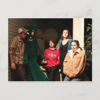 sämsta familjefoto någonsin vykort