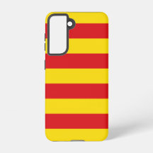 Samsung Galaxy S21 Fodral Flagga i Katalonien