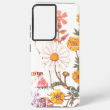 samsung galaxy s21 ultra Fodral FLOWER DESIGN