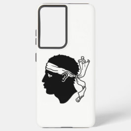 Samsung Galaxy S21 Ultra Fodral med Korsika flagga