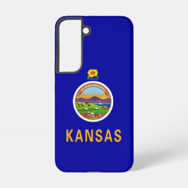 Samsung Galaxy S22 Fodral Flagga i Kansas