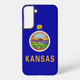 Samsung Galaxy S22 Plus Fodral Flagga i Kansas