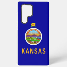 Samsung Galaxy S22 Ultra Fodral Flagga i Kansas