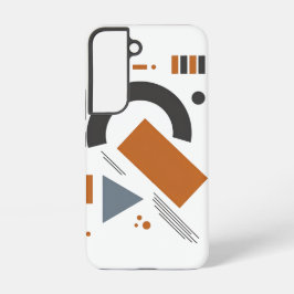 Samsung S22 telefonfodral geometrisk design