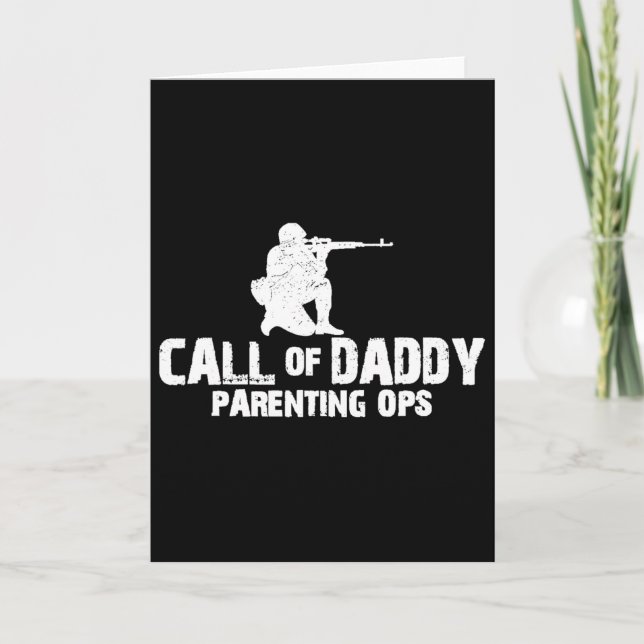 Samtal Av Pappa Föräldraskap Ops Gamer Pappas Roli Kort (Framsida)