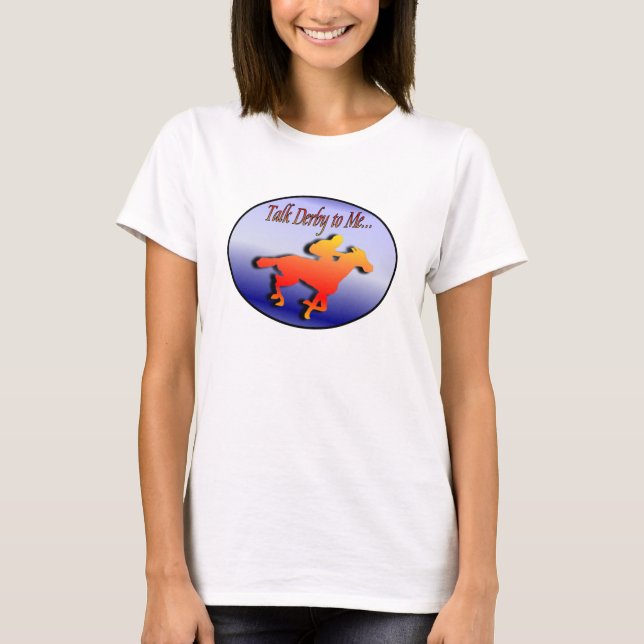 Samtal Derby till mig… T-shirt (Framsida)