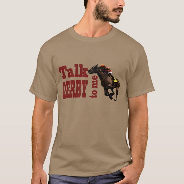 Samtal Derby till mig Tee Shirt (Framsida)